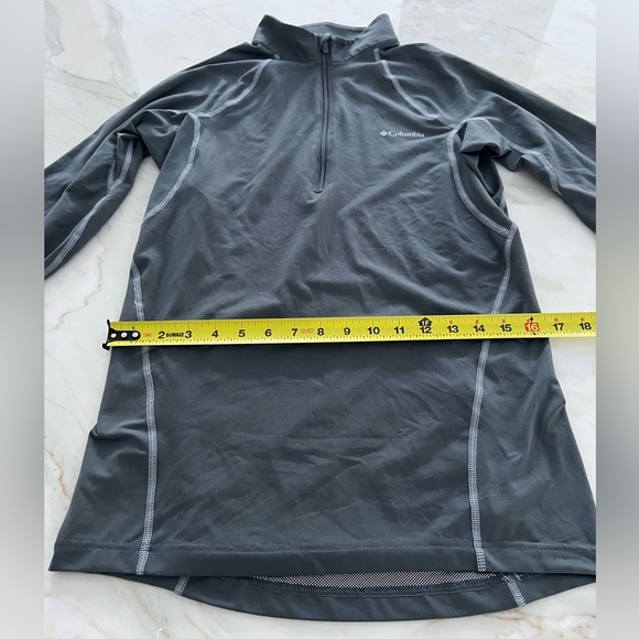 COLUMBIA OMNI-HEAT THERMAL REFLECTIVE GRAY LIGHT WEIGHT JACKET SIZE S/P - Picture 11 of 17